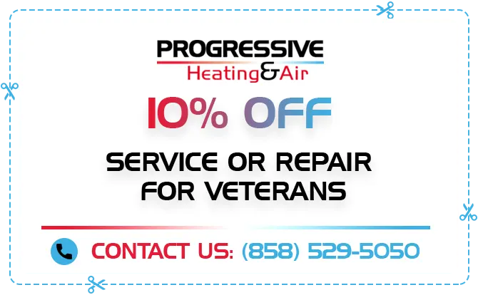 Promotion 3 for HVAC Services at Progressive Air Conditioning