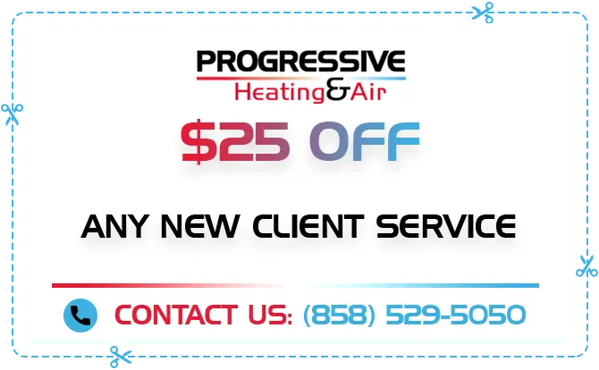 Promotion 4 for HVAC Services at Progressive Air Conditioning