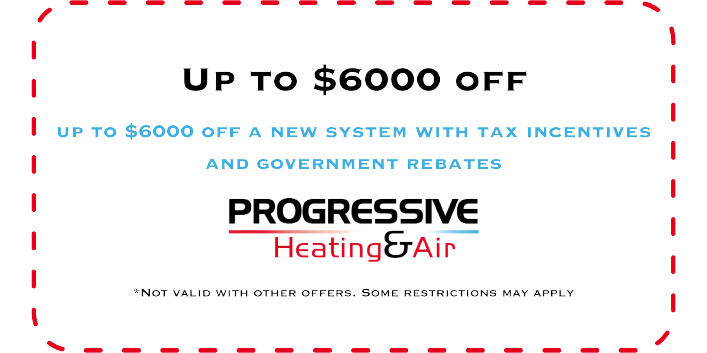 Progressive Heating and Air offers