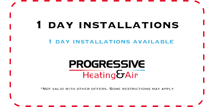 Progressive Heating and Air offers